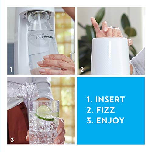 Black Sparkling Water Maker Bundle with CO2 and BPA Free Bottles I9682