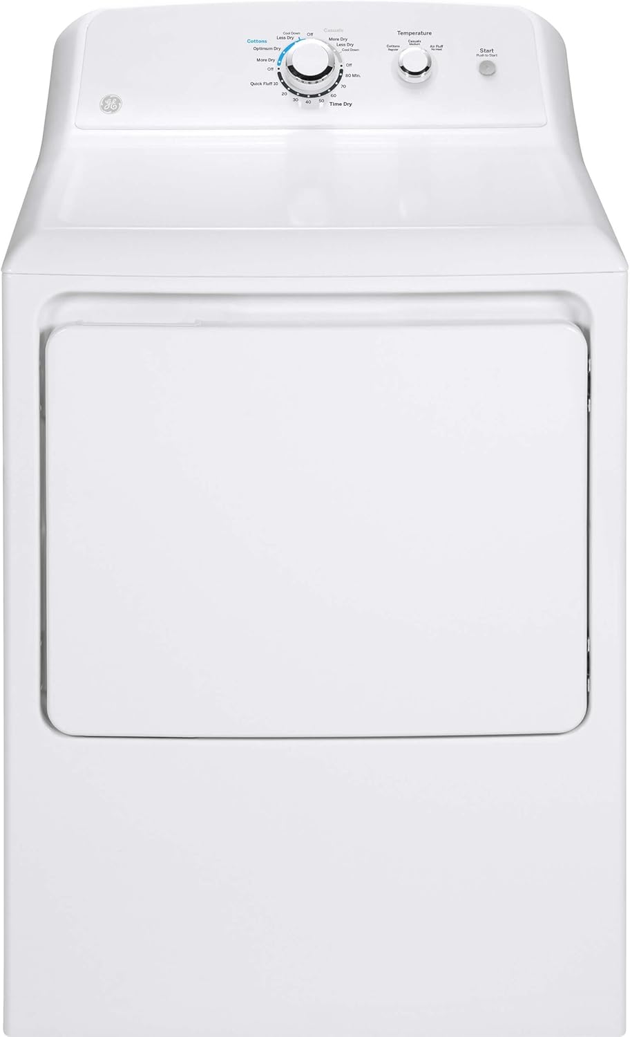 White 6 Cu.Ft. Electric Dryer T768