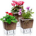 3 Pack 2.7 Inch Self Watering Planter Pot E9629