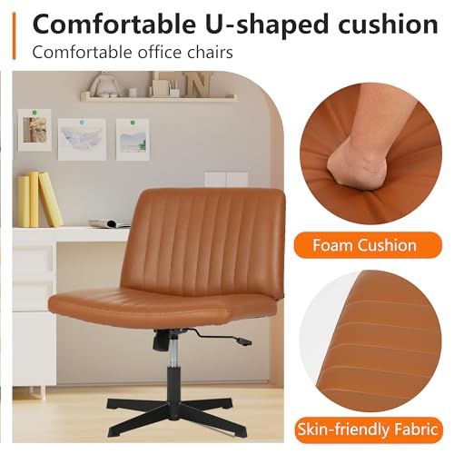 Armless Cross Legged Office Desk Chair B765705