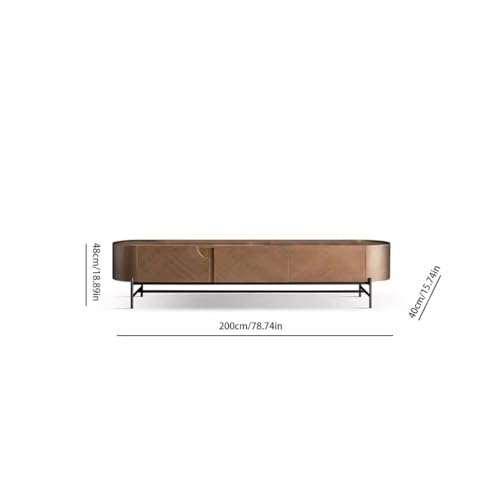 Tall TV Cabinet with Storage (180X40X48CM) Q178