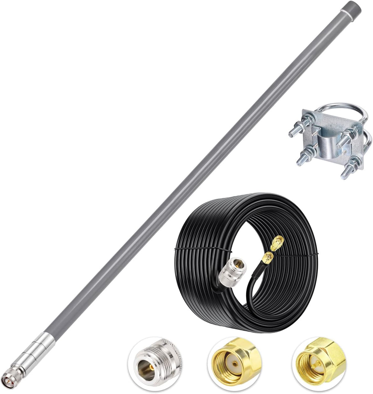 31.5inch 5.8 dBi Omni Fiberglass LoraWan Antenna Pack of 2 G532857