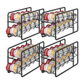 4 Pack Black Stackable Can Dispenser Rack G52458