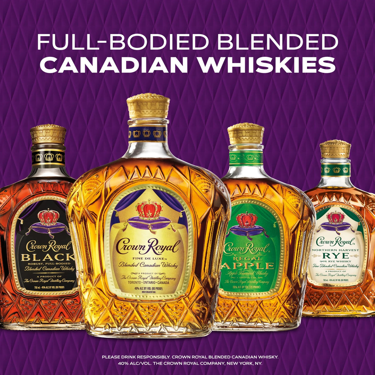 Blended Canadian Whisky, 750 mL, 40% ABV B826