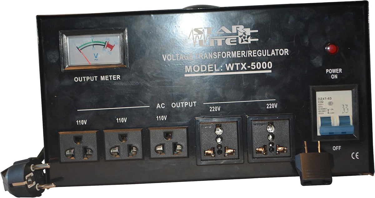 5000 Watt Step Up Down Voltage Converter Transformer 110 to 220 V O330