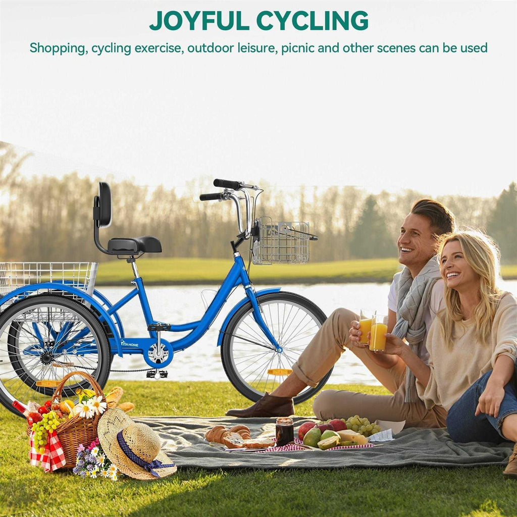 26 Adult Tricycle 3 Wheel Bike L3221