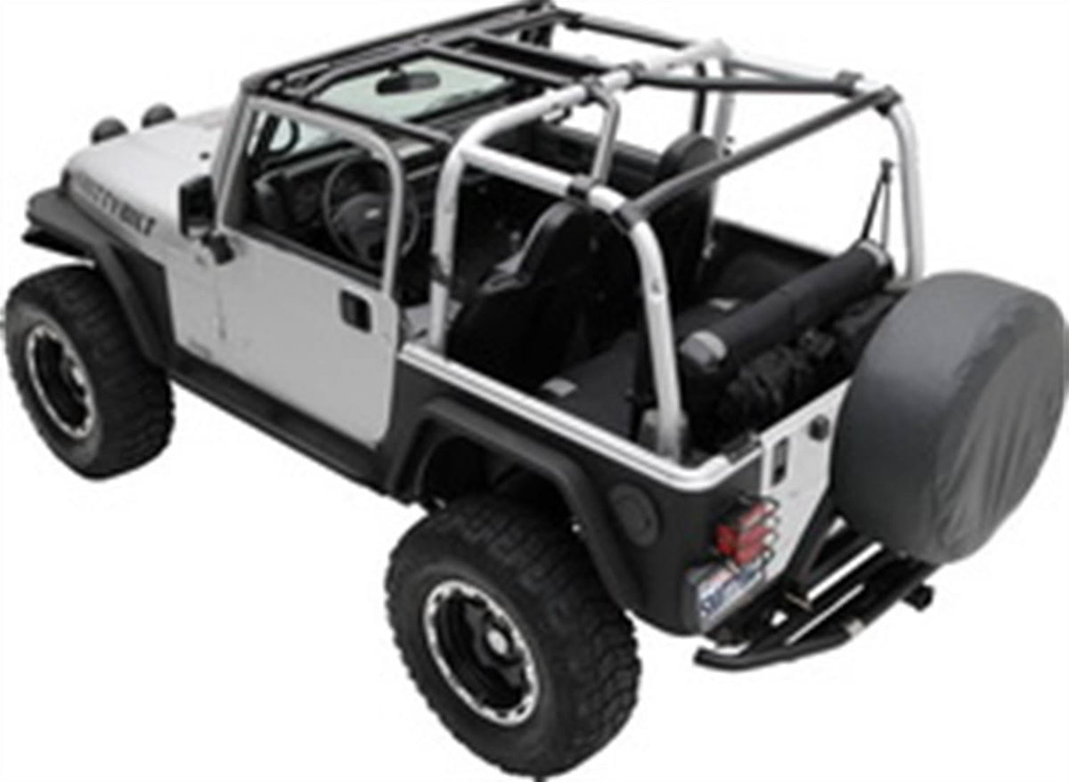 Black Jeep Wrangler Cage Kit J7547