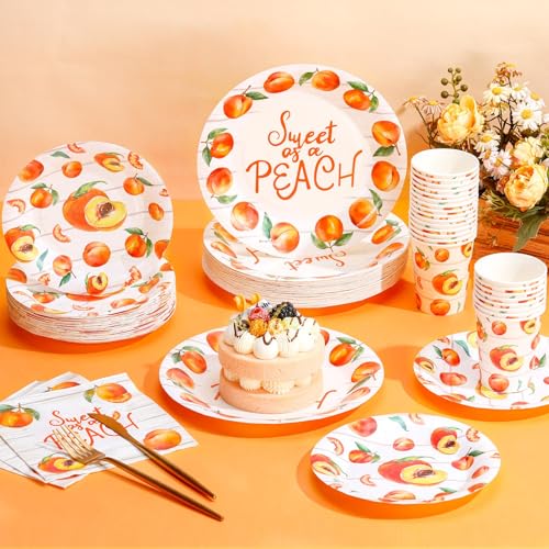 250 Pcs Fall Disposable Tableware Set Serves 50 K297