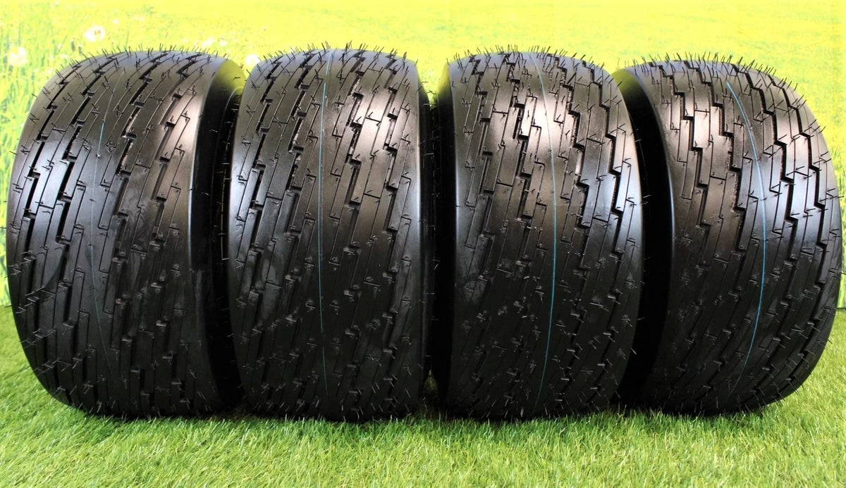 18x8.50-8 Gray Tire and Wheel Assembly Set of 4 B885459