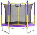 9 FT Round Trampoline Set with Safety Enclosure A4426