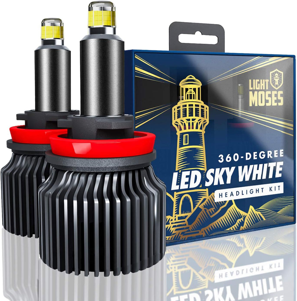 LED Headlight Bulbs Conversion Kits Pack of 2 E66643