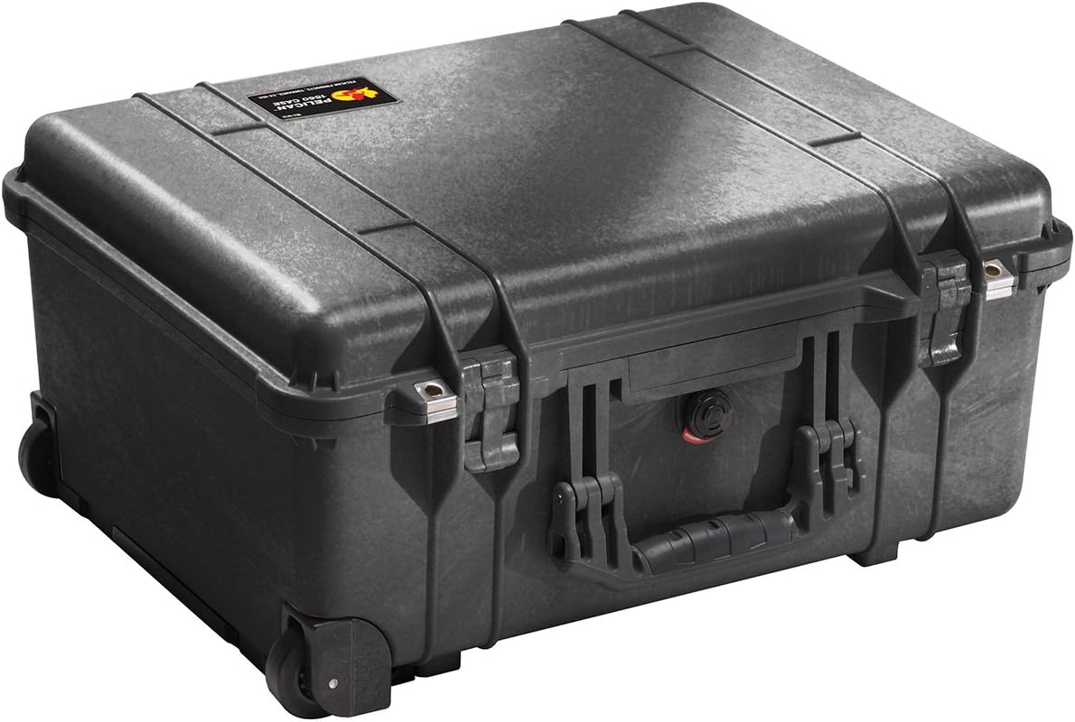 Pelican 1560 Case with Foam (Black) and 1060 Micro Case (Black/Clear) N68860