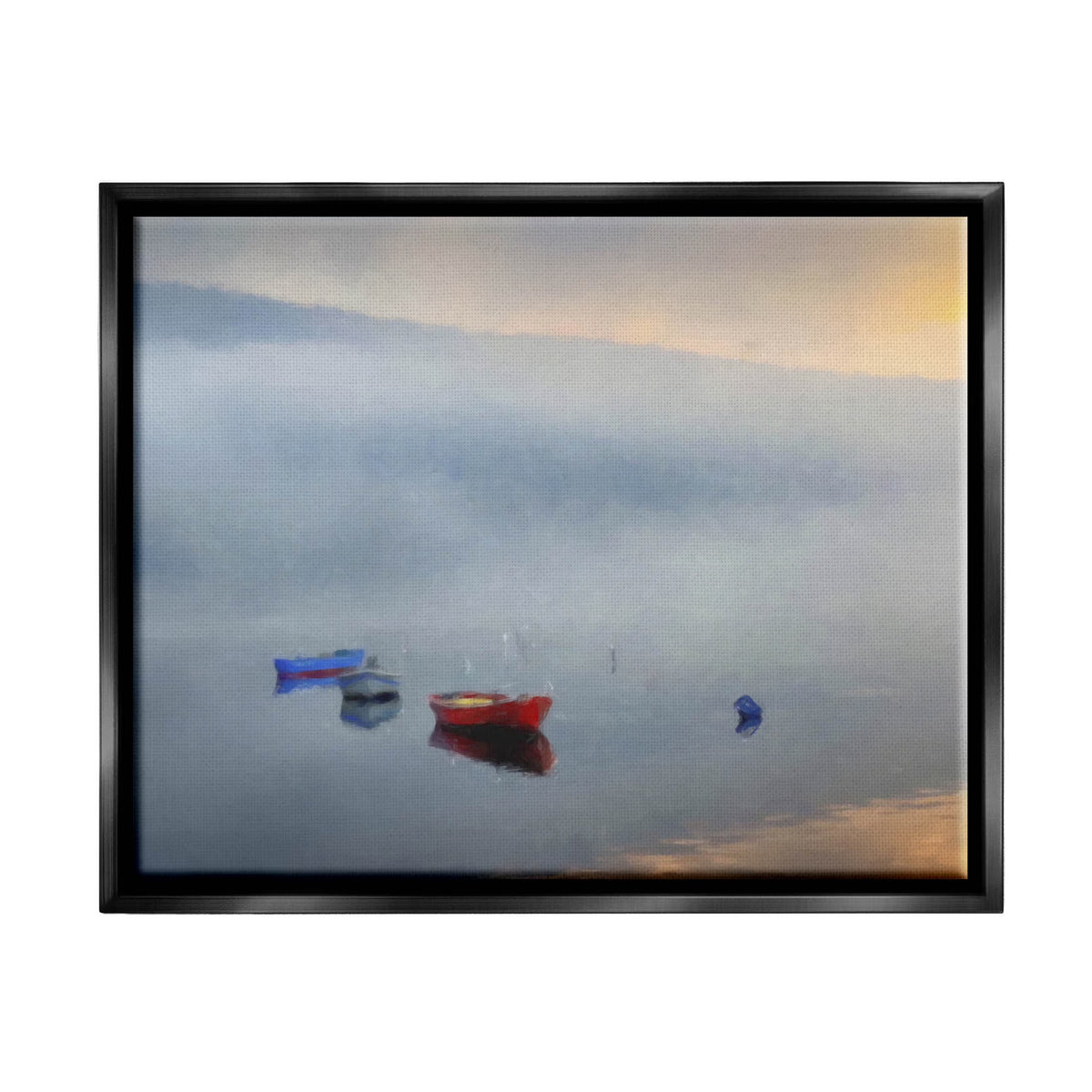 Jet Black Framed Art Print Wall Art H871