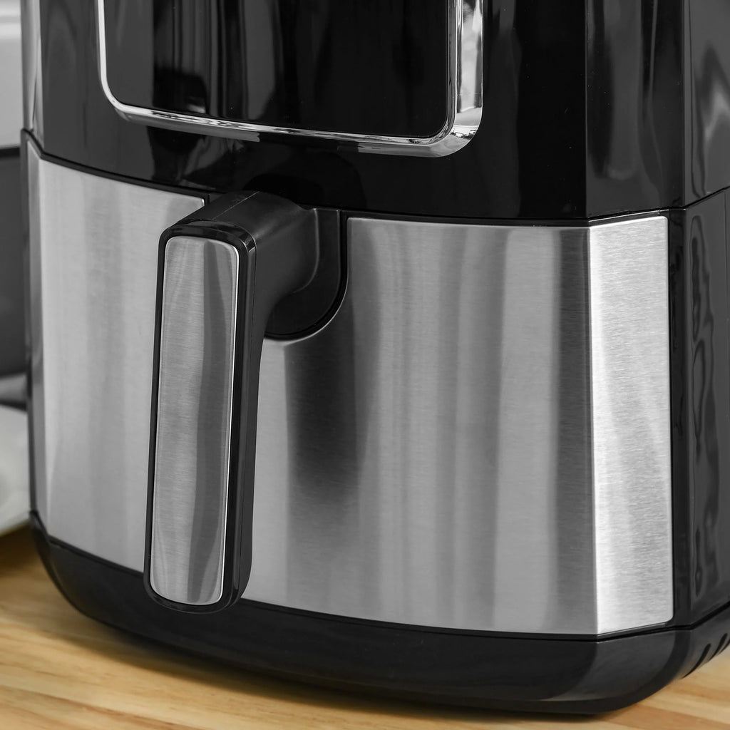 Black 6.9 Quart Air Fryer with Nonstick Basket O841745