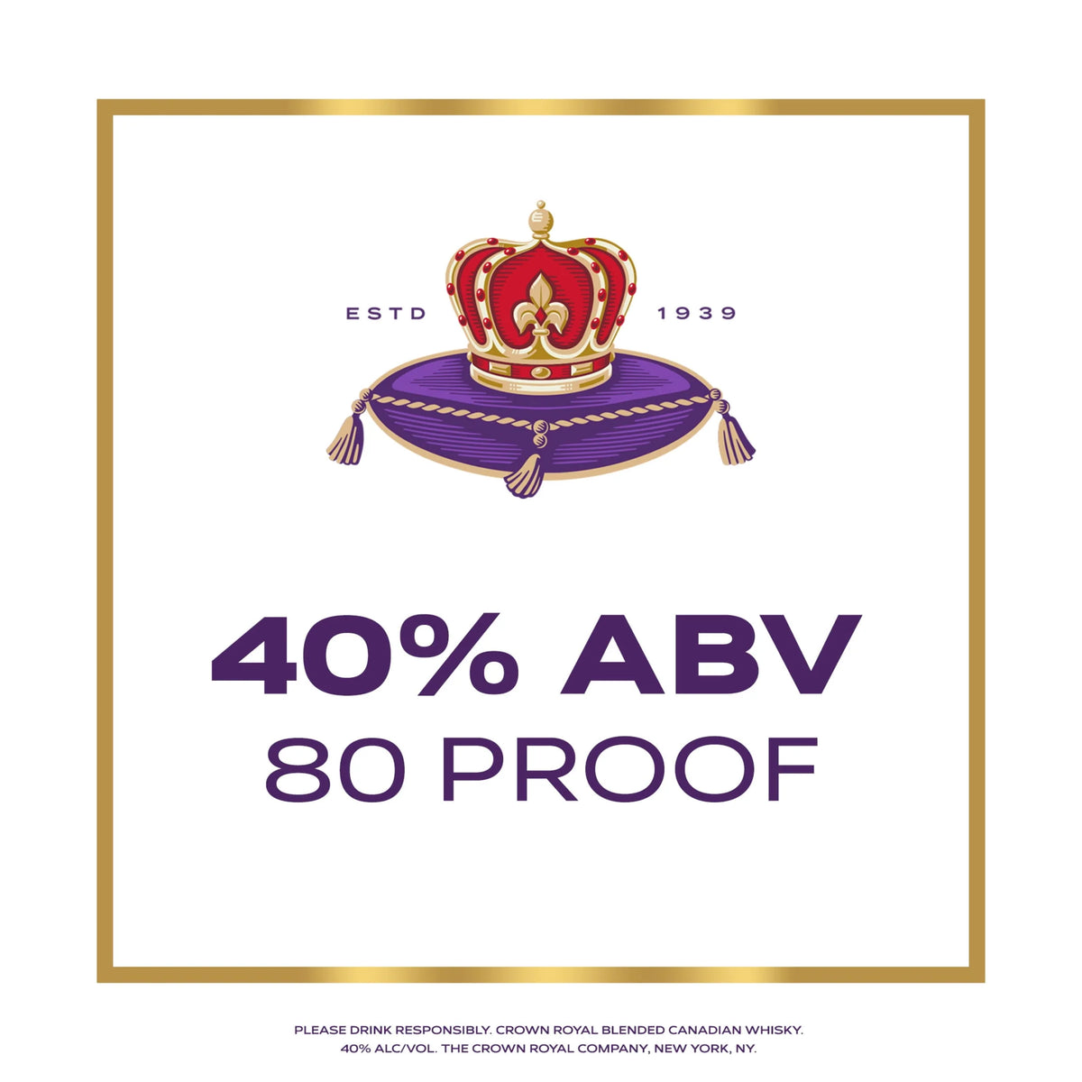Blended Canadian Whisky, 750 mL, 40% ABV B826