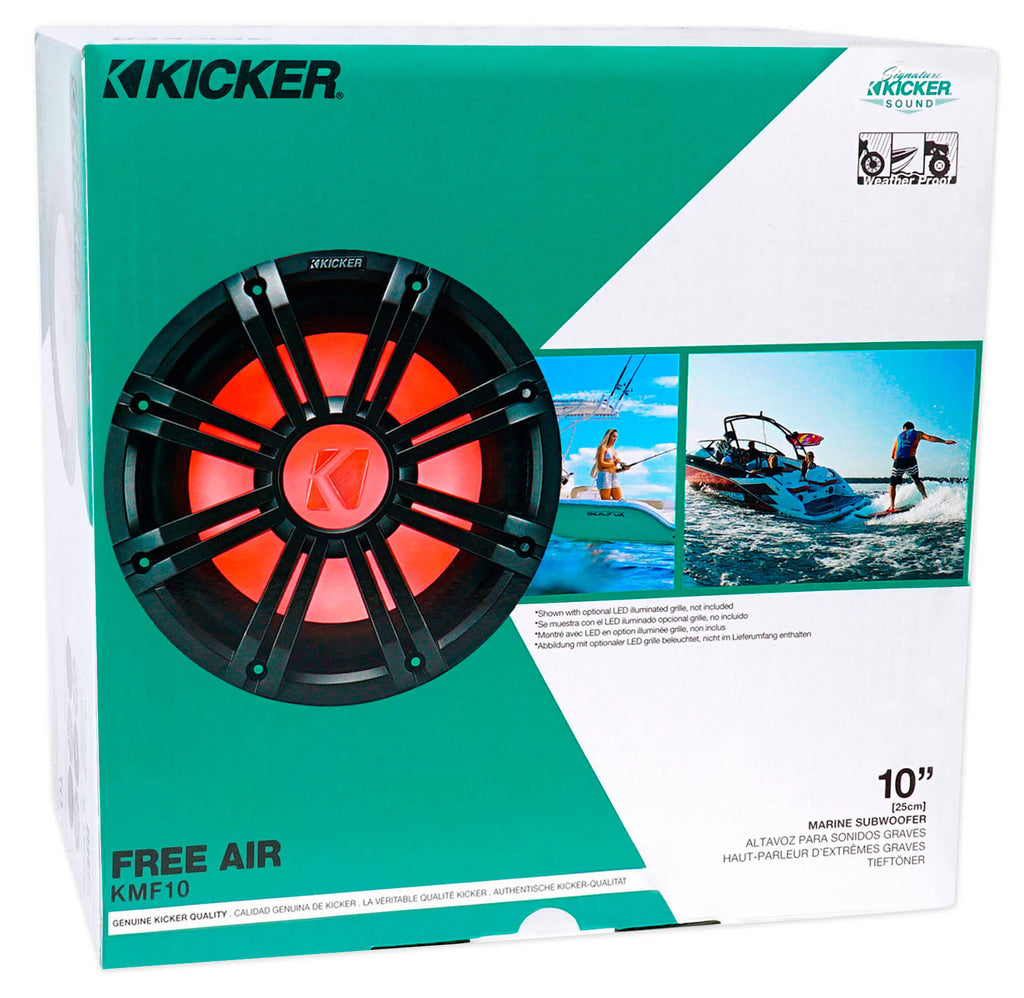 10 Free Air Marine Subwoofer with Amplifier U392