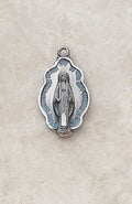 Silver Blue Miraculous Medal J828997