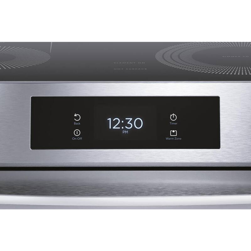 30 in. 6.2 cu.ft. 5 Element Slide-In Electric Range with Convection and Air Fry Stainless Steel N156