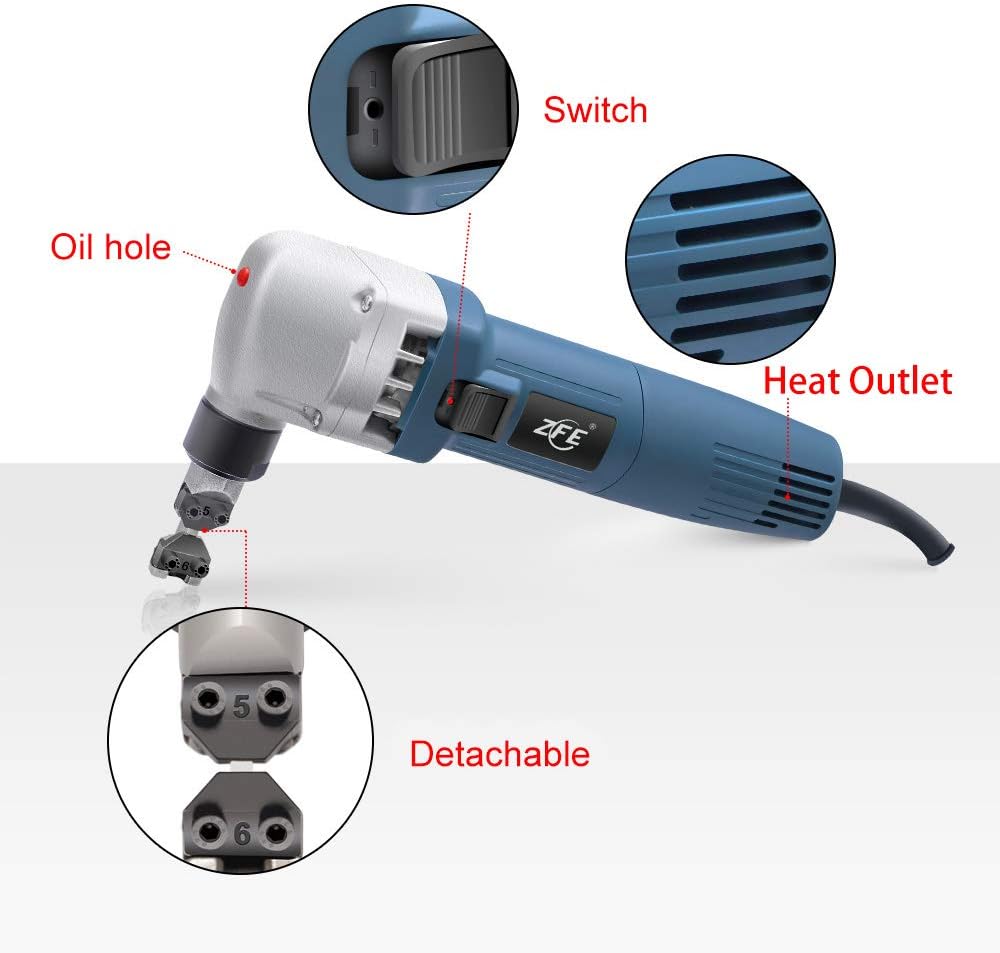 380W Electric Metal Nibbler for Cutting Stainless Steel Z272