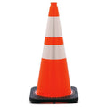 28 in. Wide Body Traffic Safety Cone with Reflective Collar - Pack of 6 L86015