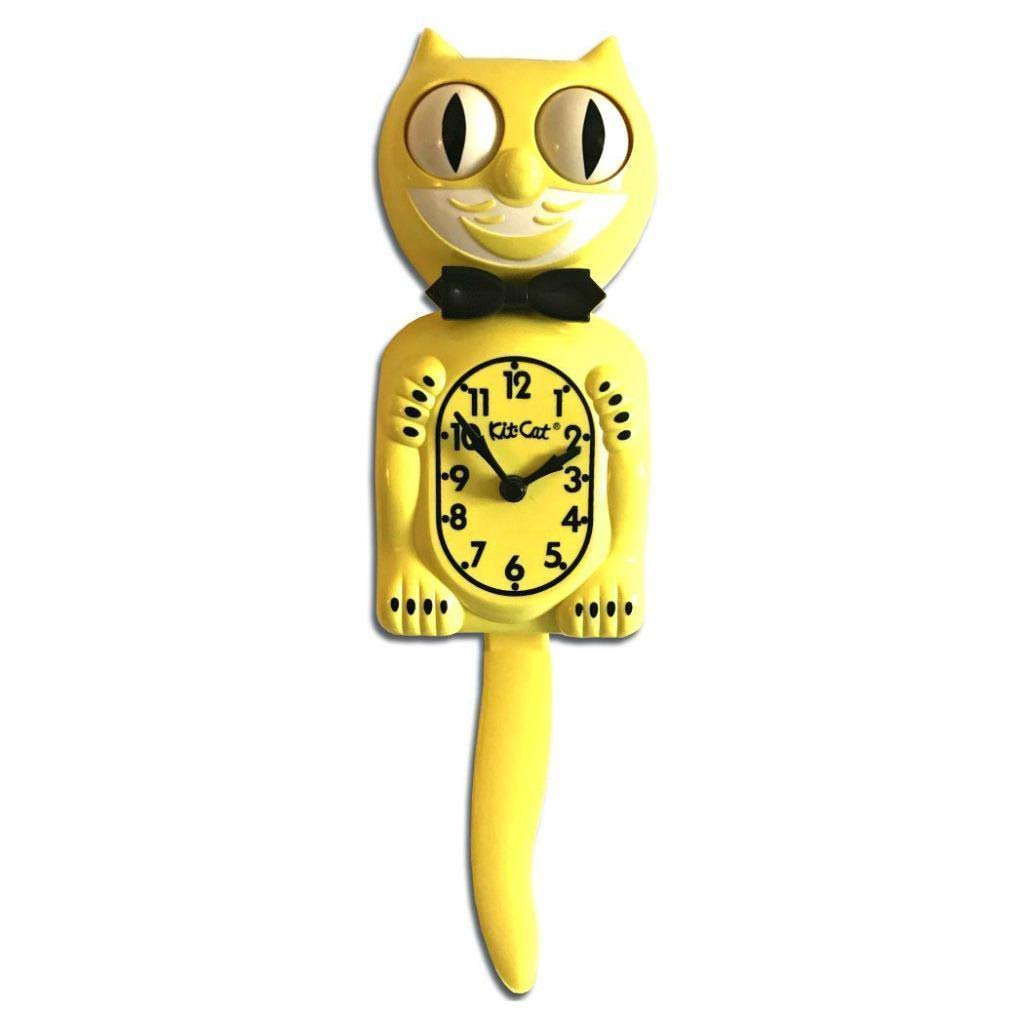 Gentlemen Majestic Yellow Wall Clock G2439