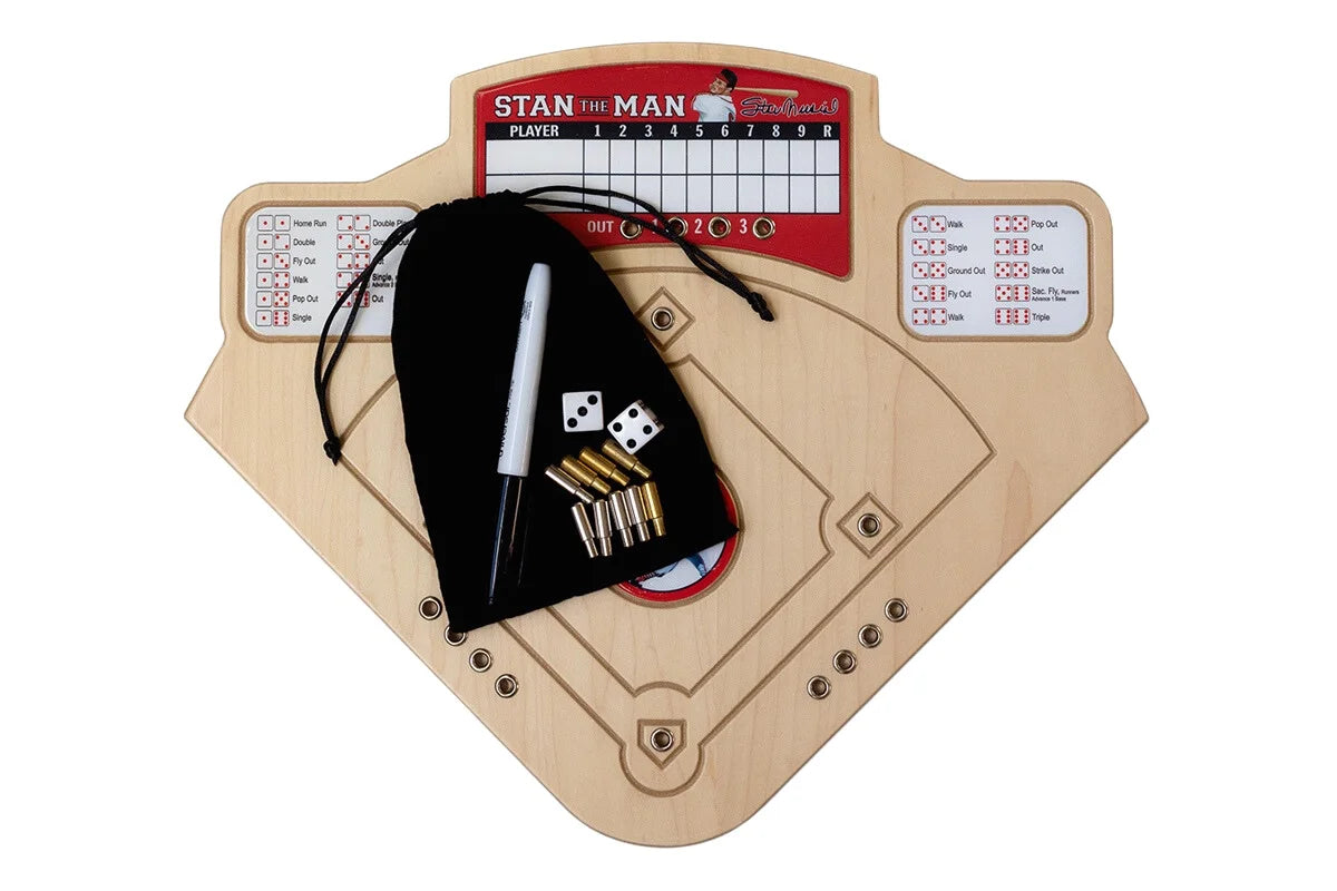 Handcrafted Wooden Baseball Game A89389