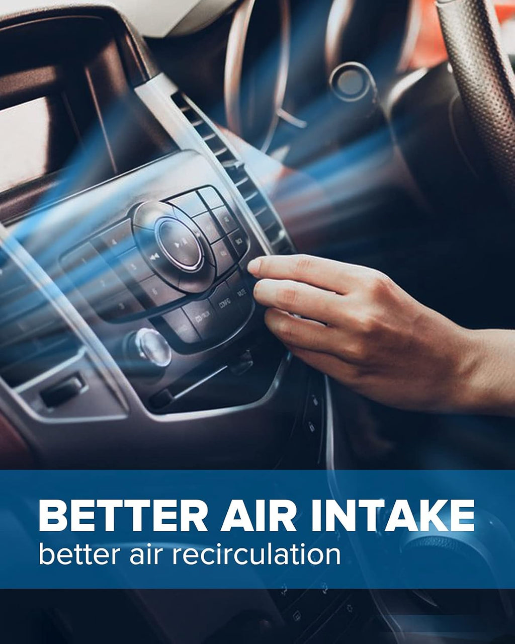 Cabin Air Filter with Activated Carbon, Pack of 2 R1115
