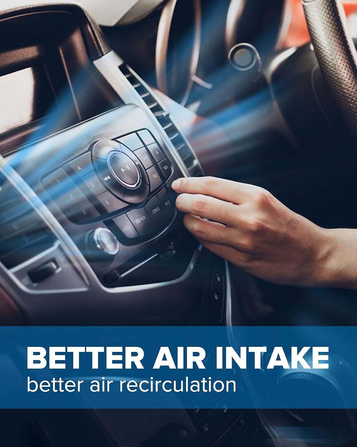 Cabin Air Filter with Activated Carbon, Pack of 2 R1115