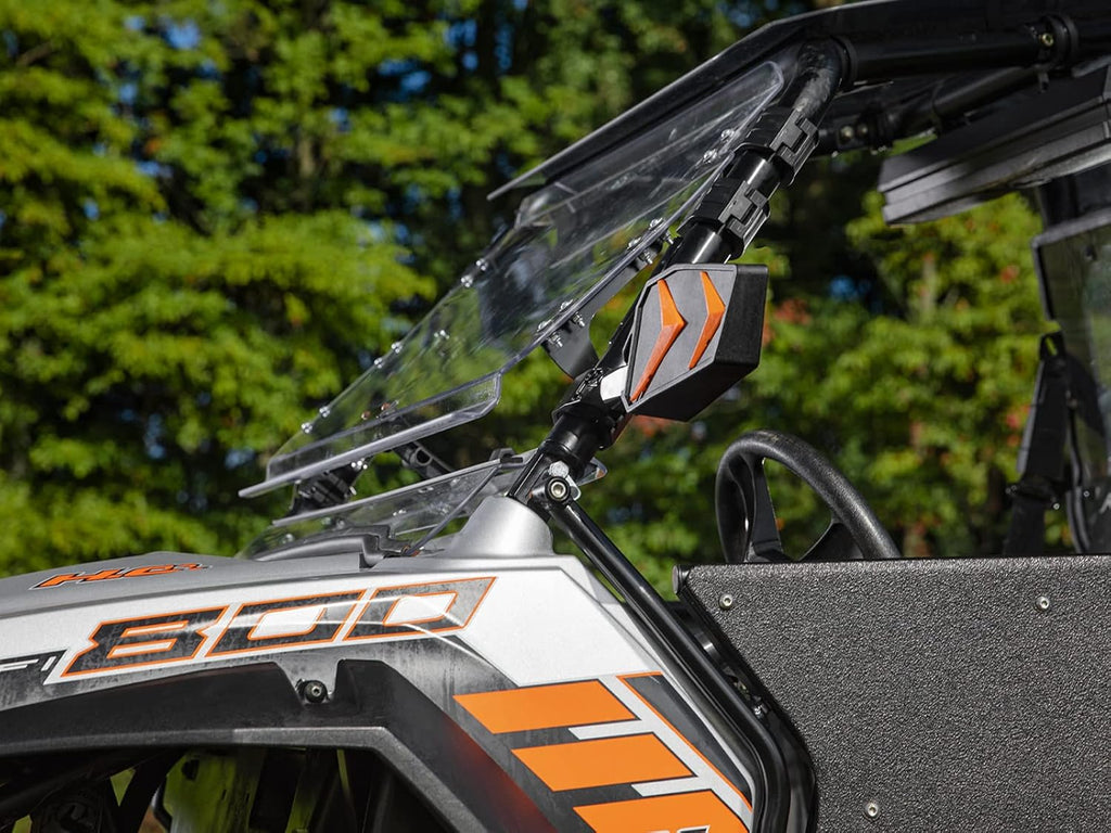 Scratch Resistant Flip Windshield, 1/4” Polycarbonate T83484