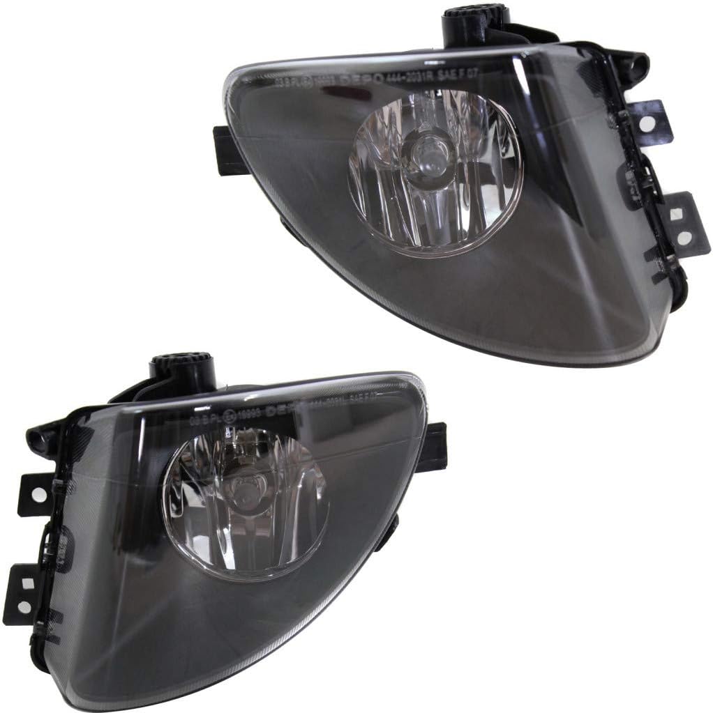 Fog Light Assembly Pair for BMW 5 Series Wagon F11 U53844
