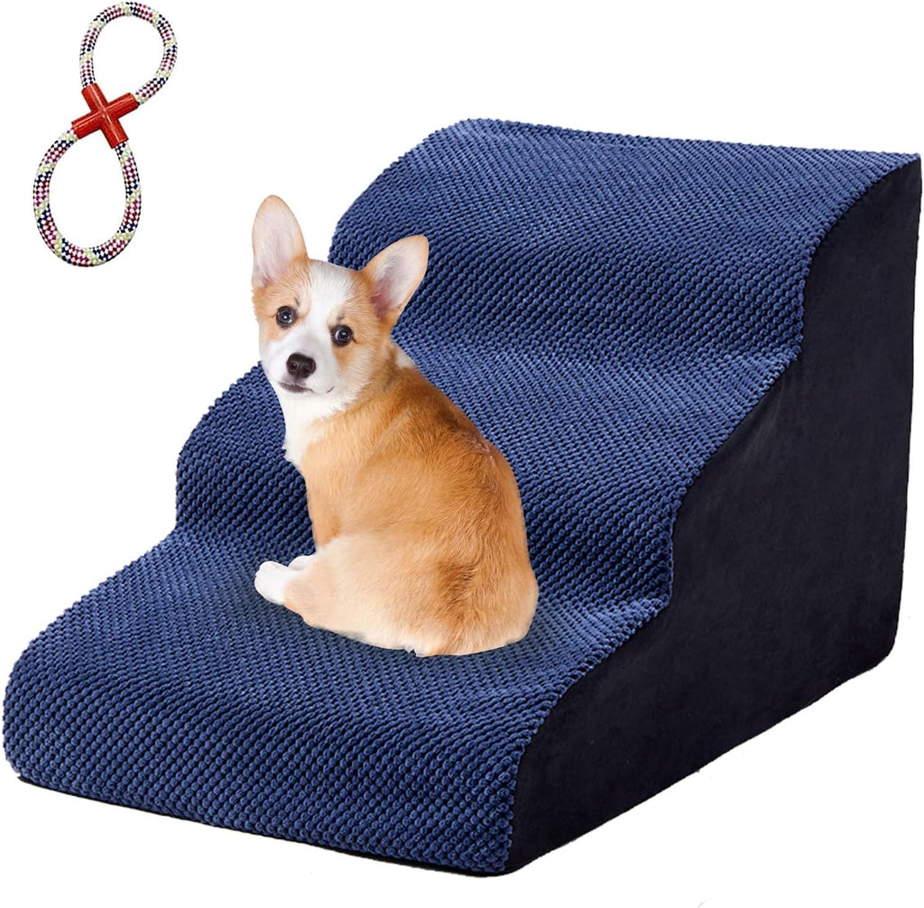 3 Tiers Non-Slip Foam Dog Stairs E34077