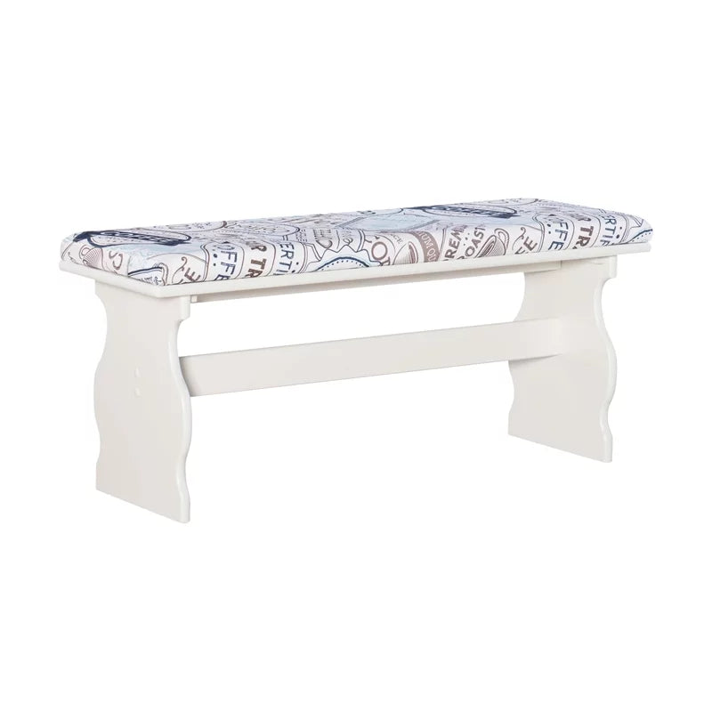 White Wood Corner Dining Set Z1882
