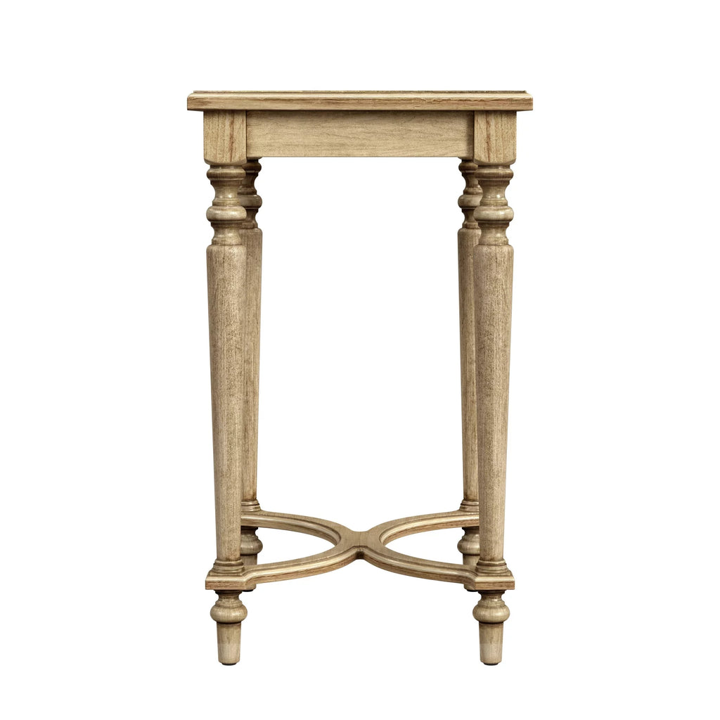 Solid Wood Inlay Accent Table Z385783