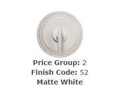 Angle Valve Kit, 1/2x22 Sweat Matte White K8301