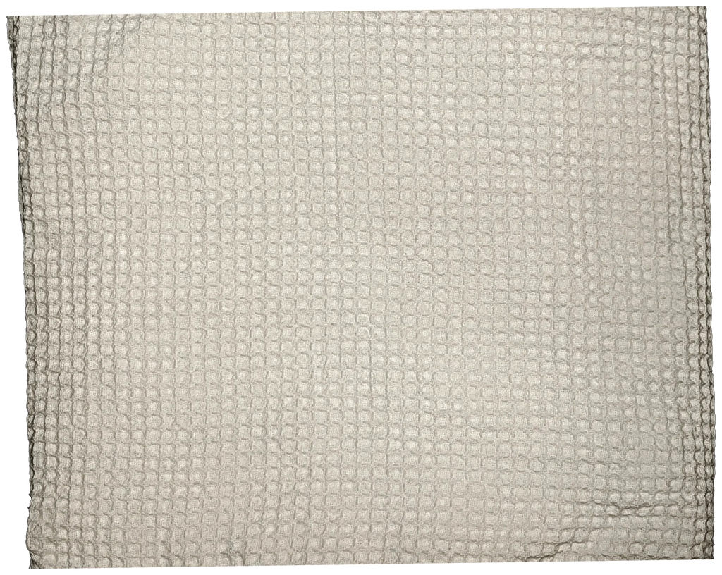 100% Cotton King White Waffle Blanket V6719