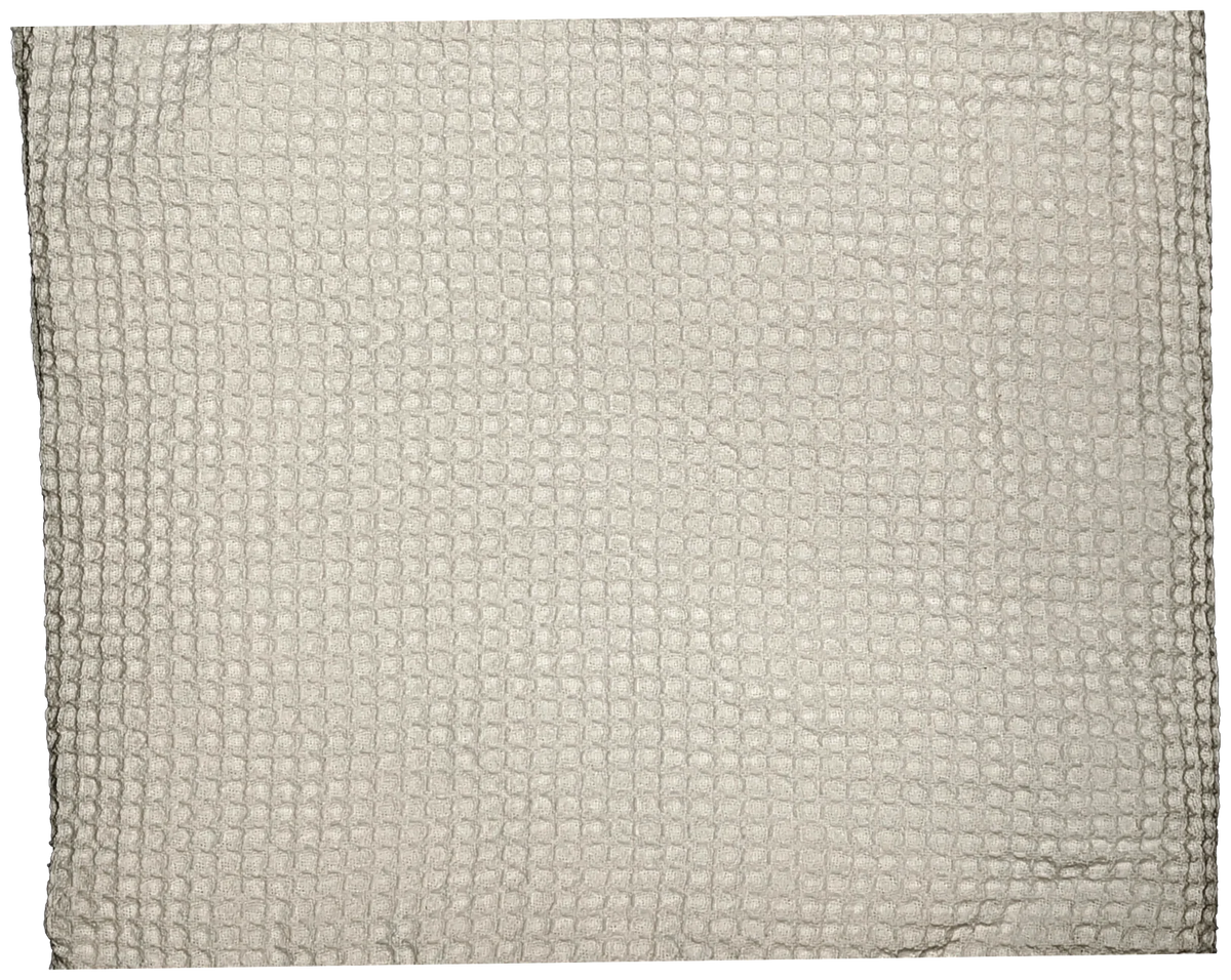 100% Cotton King White Waffle Blanket V6719