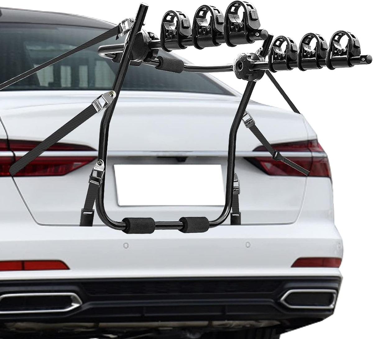 3 Bike Trunk Mount Bike Rack for Cars U9363