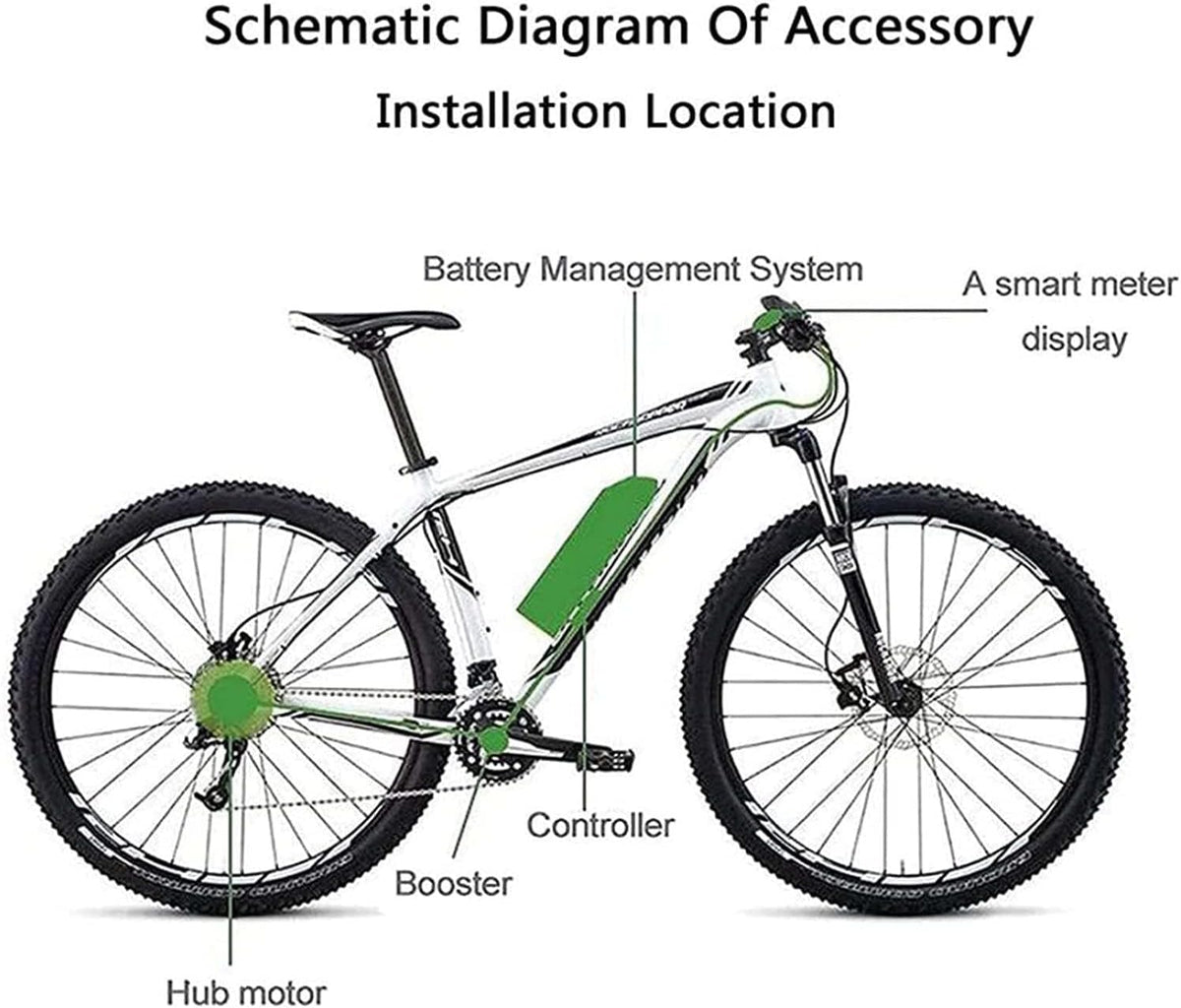 26inch-48V/500W Rear Wheel Electric Bicycle Hub Motor Kit O683065