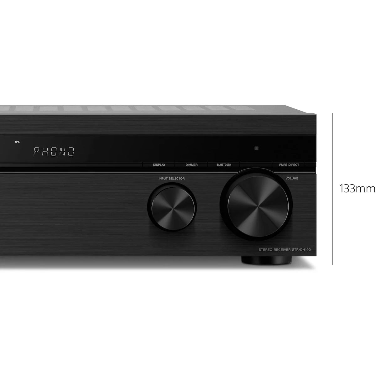 Stereo Receiver with Phono Input and Bluetooth Connectivity I730617