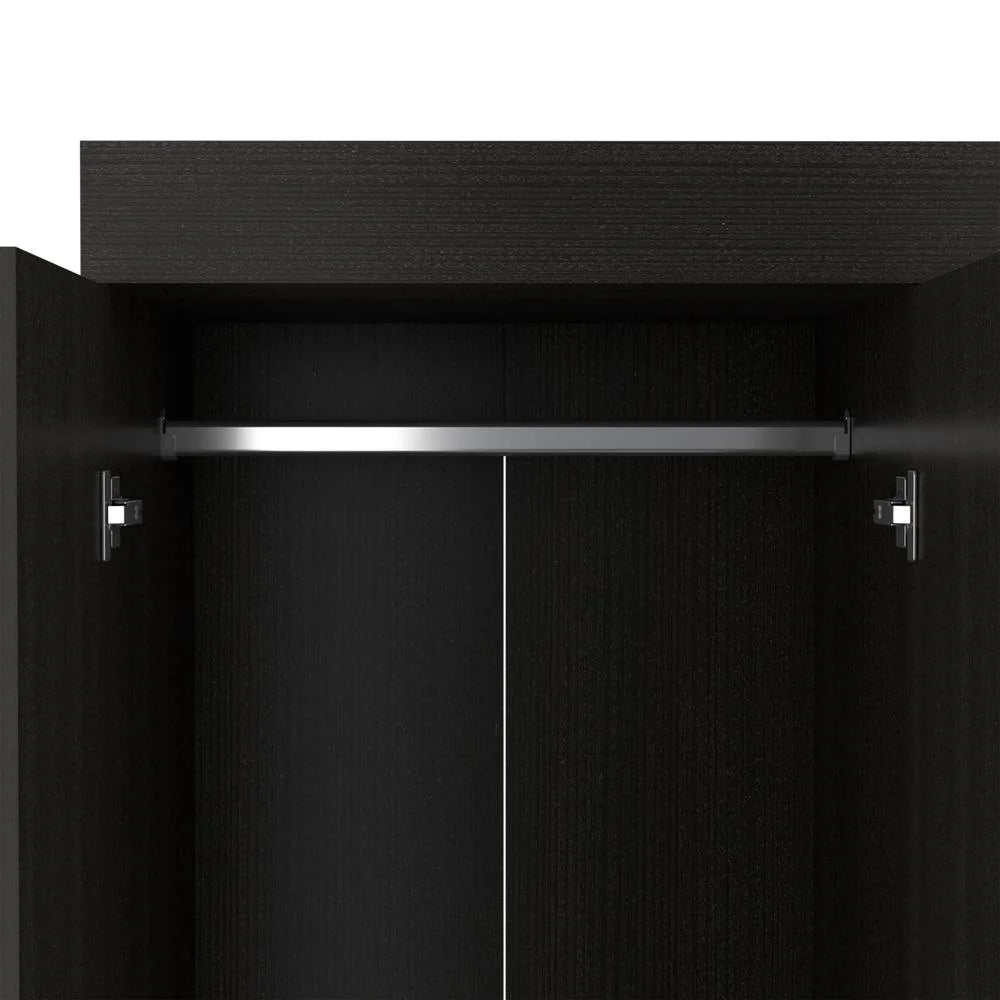 Black Mobile Armoire K8820