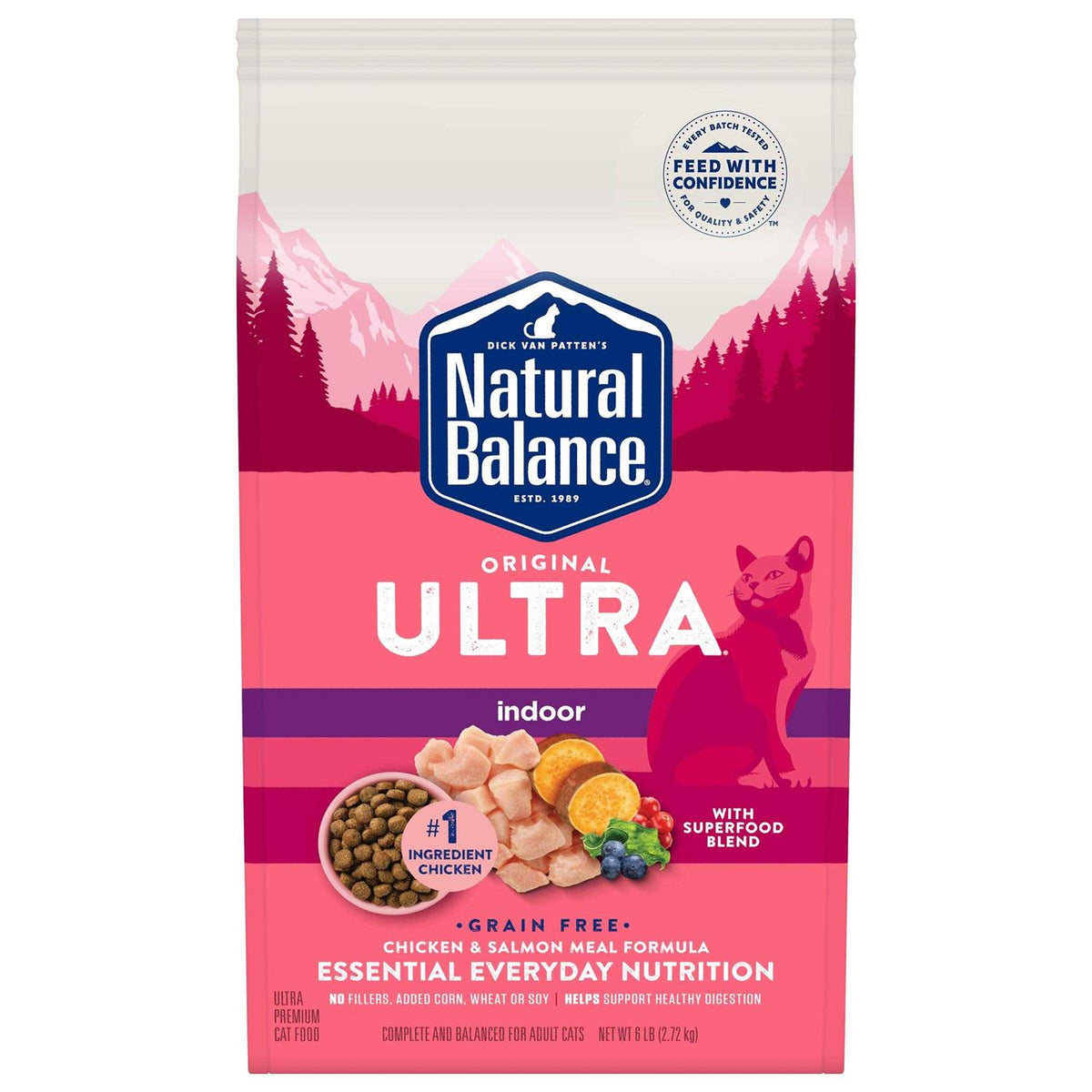 Chicken & Salmon Meal Dry Cat Food S1778