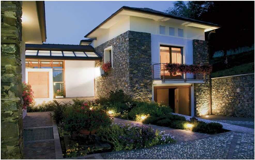 10W LED Landscape Lights 12V Low Voltage Outdoor Spotlights Warm White 3000K IP65 Waterproof 4 Pack U51816