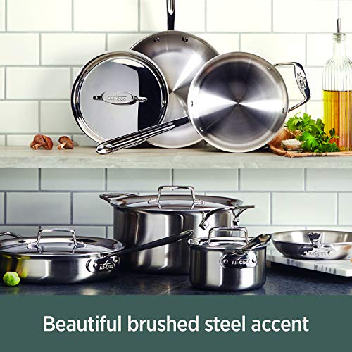5-Ply Stainless Steel 3 Quart Sauce Pan T746