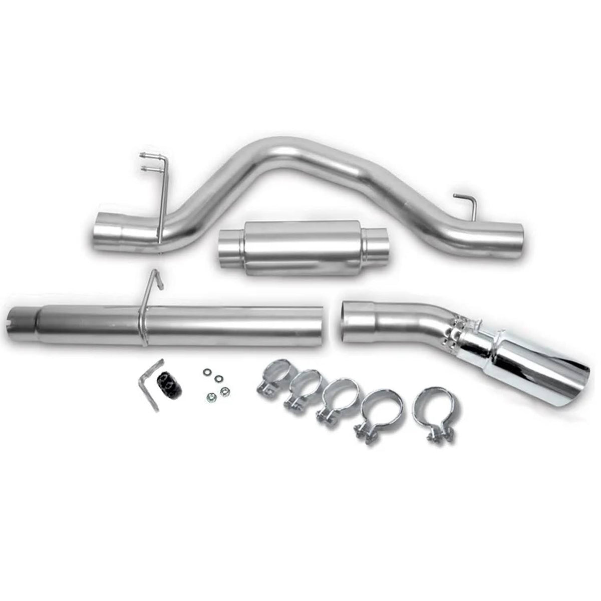 Black Cat-Back Dual Sport Exhaust System E376