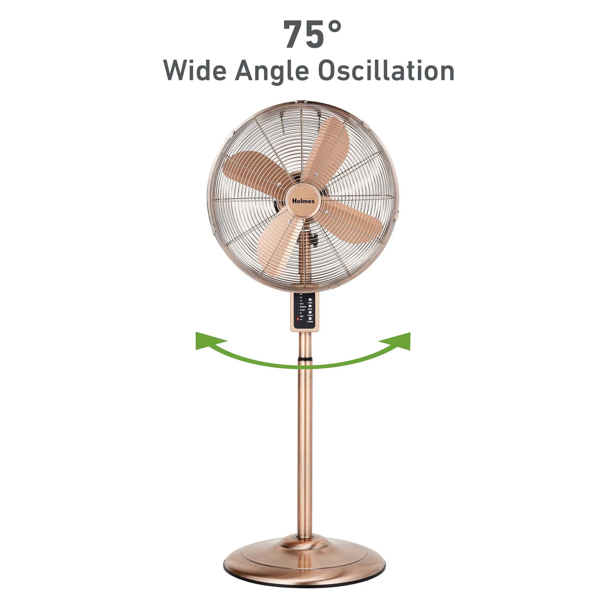 16" Digital Oscillating Metal Stand Fan G24852