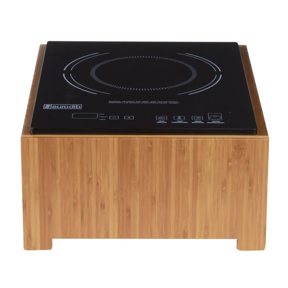 Bamboo Countertop Induction Cooker, 120V, 1600W J962753