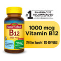 Vitamin B12 1000 mcg Softgels, 310 Count B454