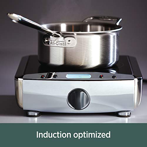 5-Ply Stainless Steel 3 Quart Sauce Pan T746