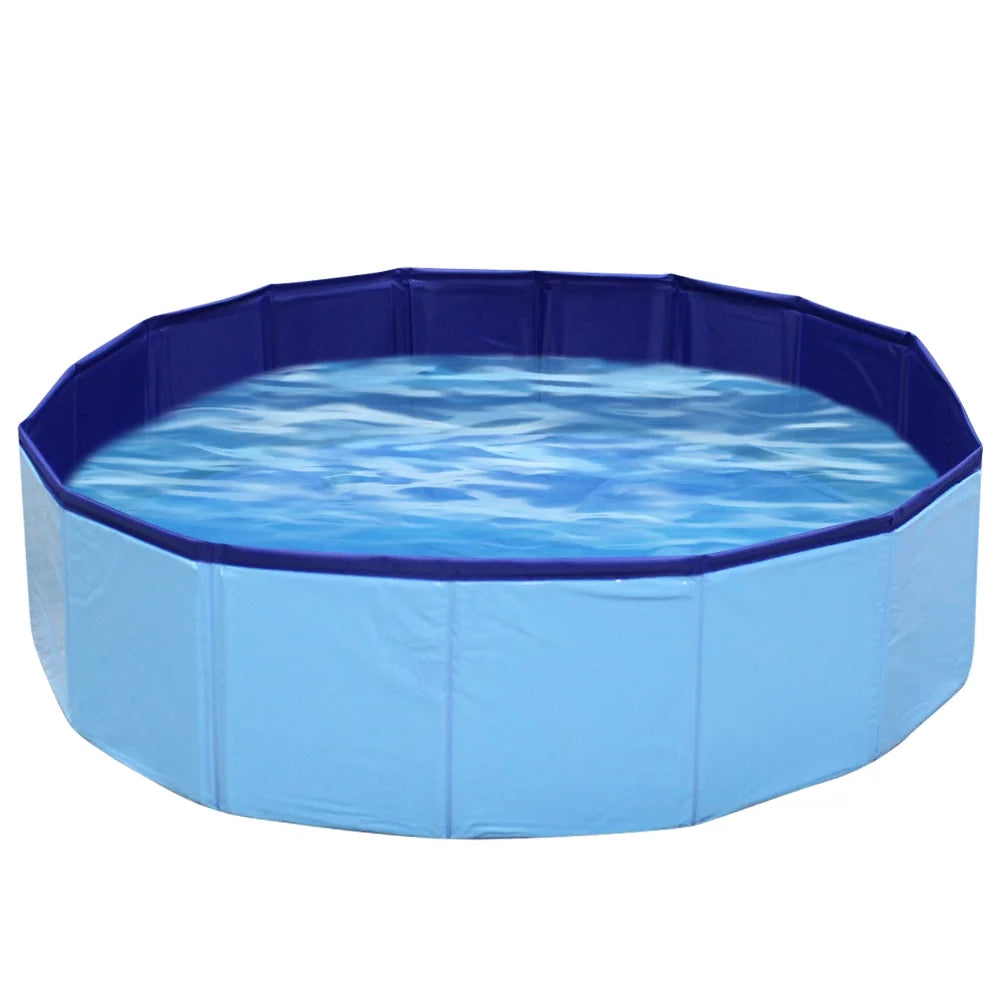 Collapsible Hard Plastic Dog Pool 32 Ball Pit W91448