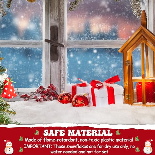 71 Ounces Fake Snow Decoration Artificial Snow Powder B203897